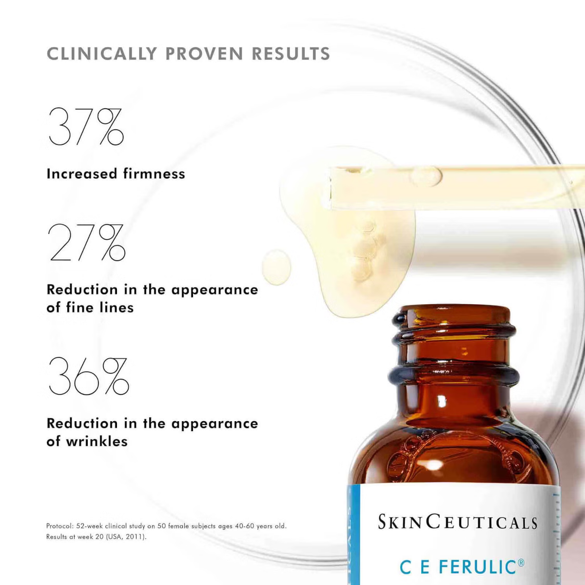 Ce Ferulic Serum Skin Care Vitamin C 15%, 1 FL OZ - image 3