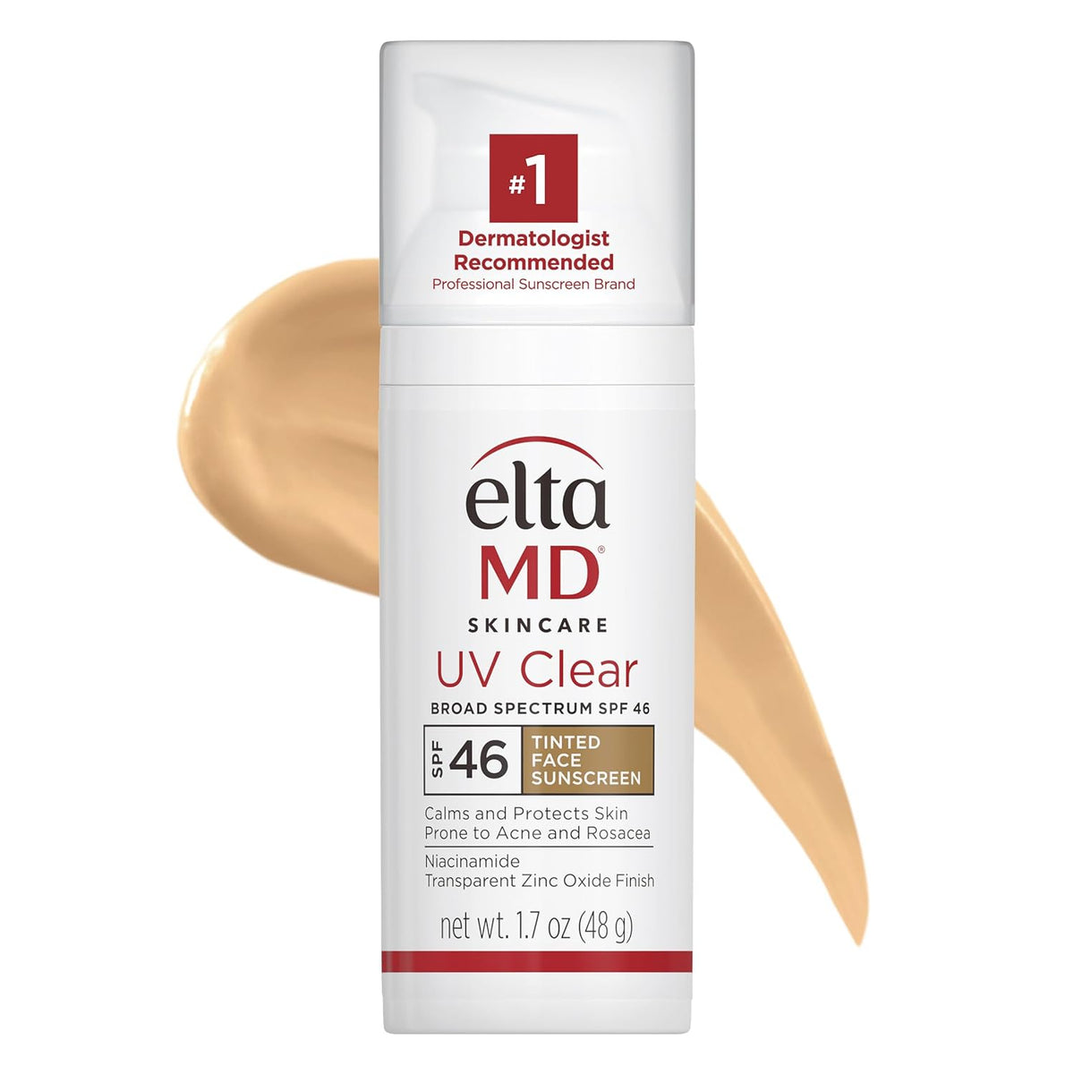 EltaMD UV Clear 1.7 OZ Tinted Broad-Spectrum SPF 46 - image 1