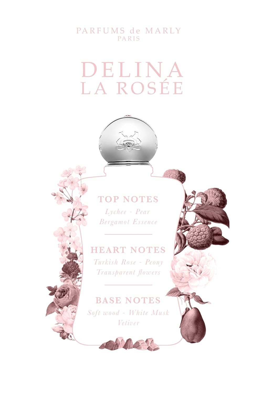 Parfums de Marly Delina La Rosée - Eau de Parfum Spray - Size: 2.5 FL OZ / 75ml - image 4