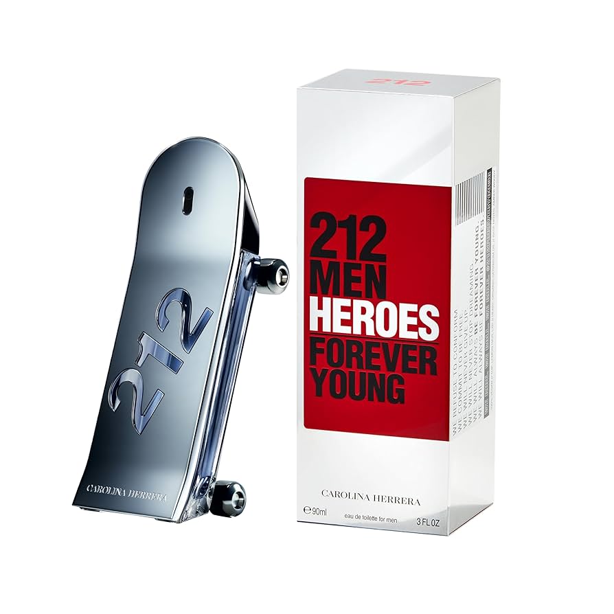 Carolina Herrera 212 Heroes Forever Young - Eau de Parfum Spray - Size: 3 FL OZ / 90 ml - image 1