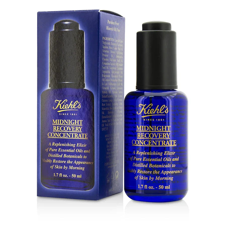 Kiehl’s Midnight Recovery Concentrate for Unisex - 1.7 fl oz / 50 ml - image 2