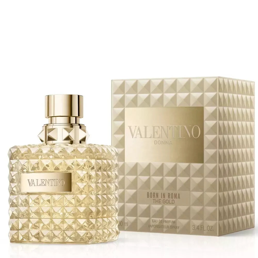 Valentino Donna Born in Roma The Gold Edition - Eau de Parfum Spray for Women - Size: 3.4 FL OZ 100ml - image 1